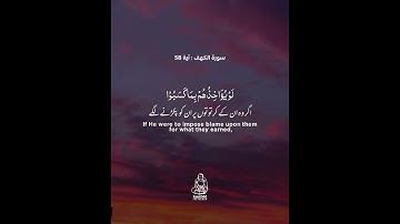 🎙 القارئ #هيثم_الدخين📝 سورة الكهف : آية 58