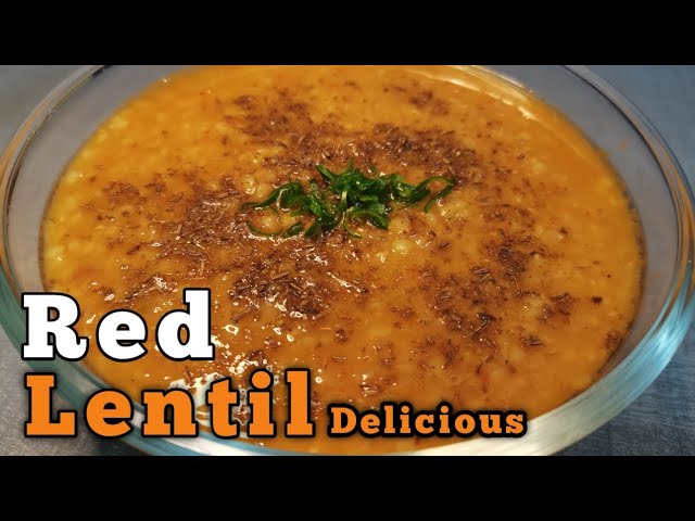 Red Lentil Recipe | Easy & Delicious Recipe | Food Brimful class=