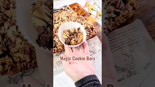 Magic Cookie Bars #shorts #videorecipes #magiccookiebars #cookies #oldrecipe #ibakewithlove