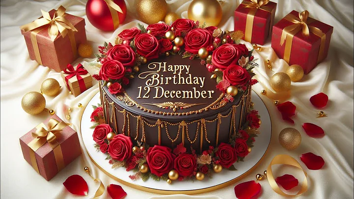 12 December Happy Birthday to you | 🎂 birthday song 🥳 happy birthday wishes 12th December