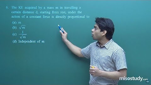 NEET Physics | Work, Energy and Power-II | Sample Paper | In English | Misostudy