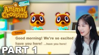 39daph Plays Animal Crossing: New Horizons - Part 1