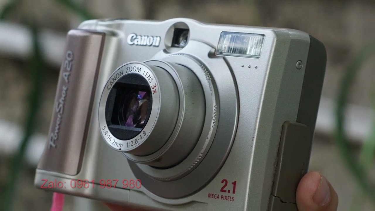 Canon PowerShot A20 - YouTube
