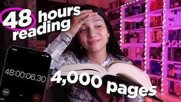 I read as many books as possible in 48 HOURS (i read 11 books!) 📚
