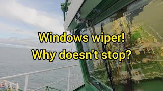 182⚡On board, At sea! Windows wiper. Troubleshooting.