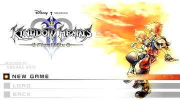 Kingdom Hearts 2 Final Mix - Episode 0 [Title Screen and Opening Credits]