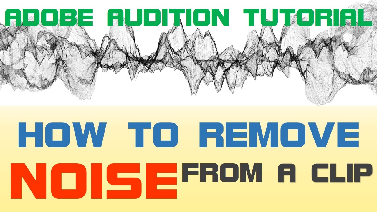 remove background noise adobe audition cc