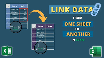 How to Link Data in Excel from One Sheet to Another