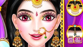 Indian wedding makeup dressup||@StylishGamerr   ||Android gameplay||new game 2022||girl games screenshot 4