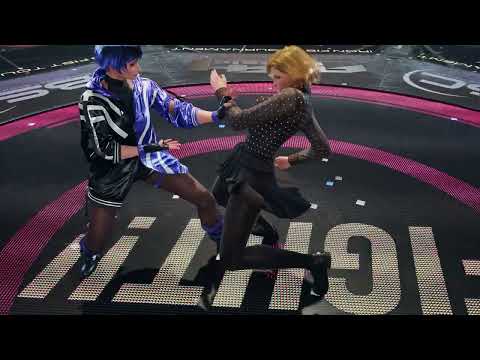 Tekken 8 Ryona Nina Low Blow On Reina Preview