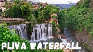 Pliva Waterfall in the Town of Jajce | Bosnia and Herzegovina ??️