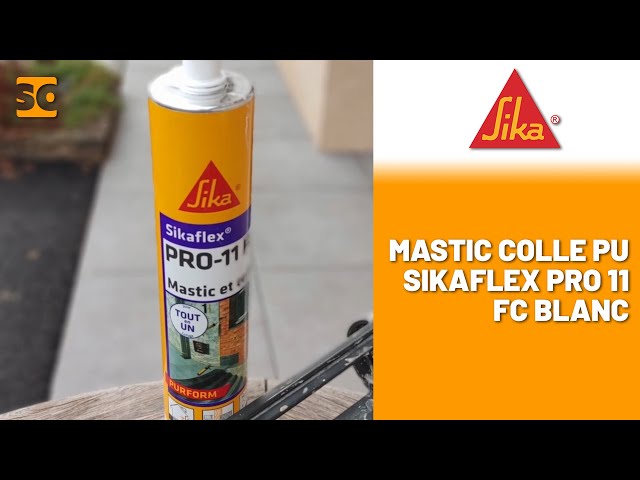 L' élasticité de la Mastic colle PU Sikaflex - SIKA mise à l