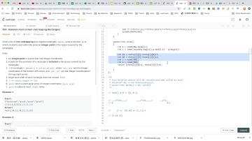【每日一题】497. Random Point in Non-overlapping Rectangles, 11/02/2019