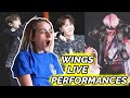 WE'RE GOING TO THE WINGS TOUR ✰ ALL BTS Wings Solo Live Reaction! ✰ w/ BenQ GV1 portable projector!