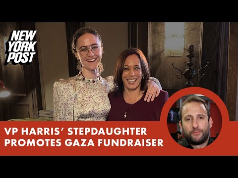 VP Kamala Harris' stepdaughter promotes Gaza fundraiser