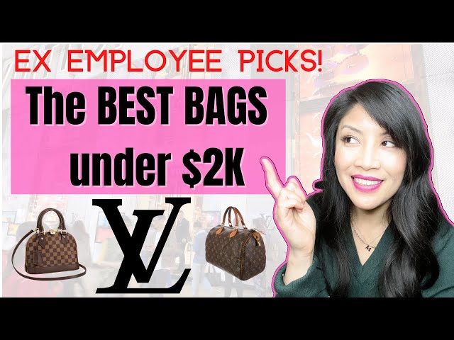 BEST LOUIS VUITTON BAGS UNDER $2K, luxury bags on a BUDGET? advice from an  ex-employee 