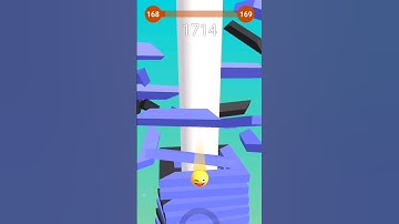 Stack ball game short video|#stackball #games #shortsfeed