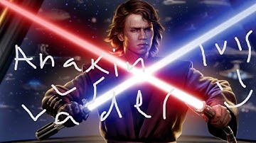 Anakin vs Vader 1v1 - Star Wars Battlefront 2