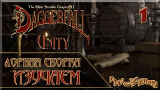 Daggerfall Unity [Лорная Сборка] - Изучаем-Приступаем! #1