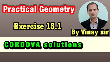 Class 7 practical geometry | exercise 15.1 | class 7 maths by Vinay sir |