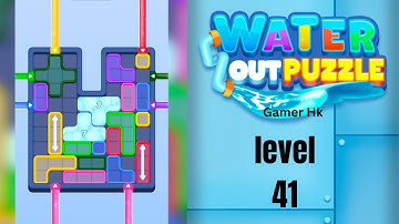Water out puzzle level 41 Walkthrough Solution 