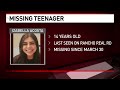 Search for missing 14-year-old girl