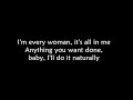 Whitney Houston - Im every woman LYRICS ||Ohnonie (HQ)