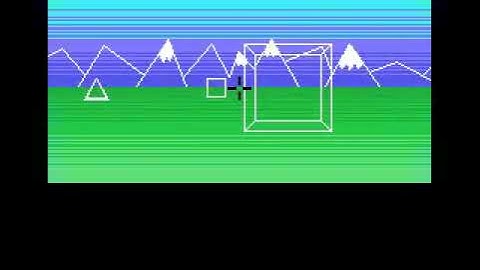 TI-99/4A vector graphics demo