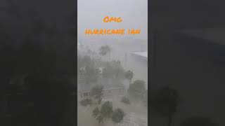 LIVE!! HURRICANE Ian's eyewall hammers southwest FLORIDA #shortsfeed #short