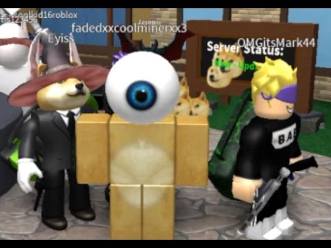 The Ladder Killed Doge Roblox Murder Mystery 2 With Eyiss Major Youtube - roblox doge costume