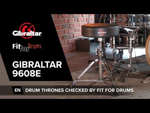 Стілець для барабанщика GIBRALTAR 9608E, видео 1