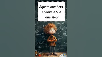 ✨ How to Square Numbers Ending with 5 in Seconds!