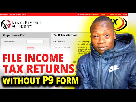 KRA Income Tax Returns Online For Employees Without a P9 Form