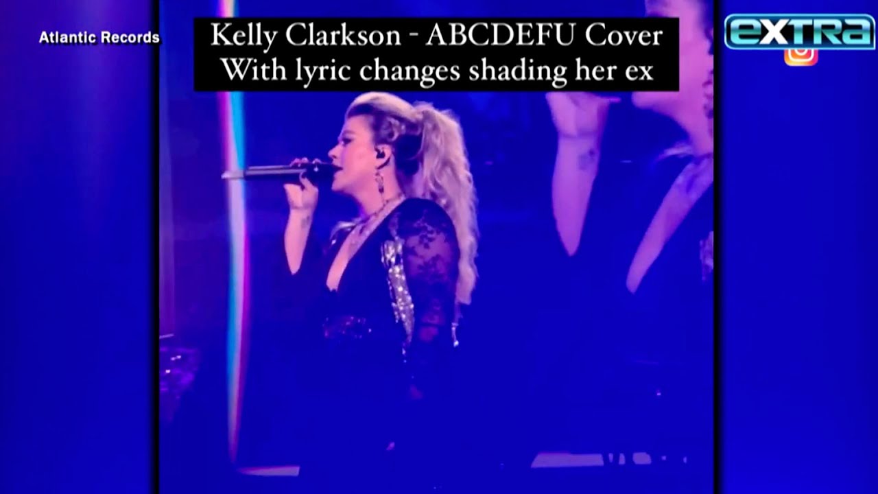 Kelly Clarkson Savagely BURNS Ex Brandon Blackstock with ‘ABCDEFU’ Cover