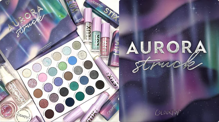 COLOURPOP AURORA STRUCK Swatches & Comparisons!