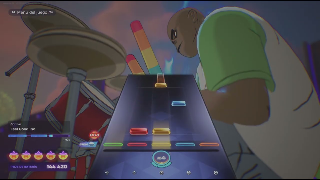 Fortnite Festival - Feel Good Inc by Gorillaz - on drums