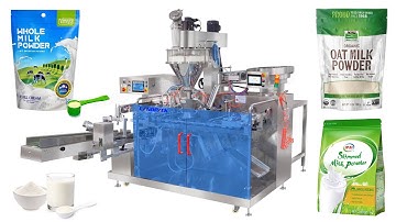 Horizontal Pre-made Pouch Doypack Packaging Machine ( 6 Woking Stations )