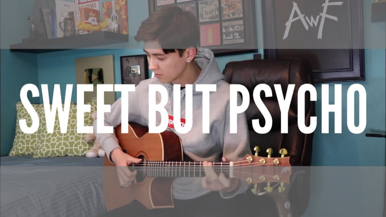 Sweet But Psycho Ava Max Cover Fingerstyle Guitar Youtube