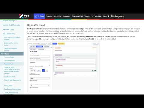 Introducing the Repeater Field — Calculated Fields Form
