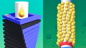 Stack Ball - OnPipe | All levels Gameplay