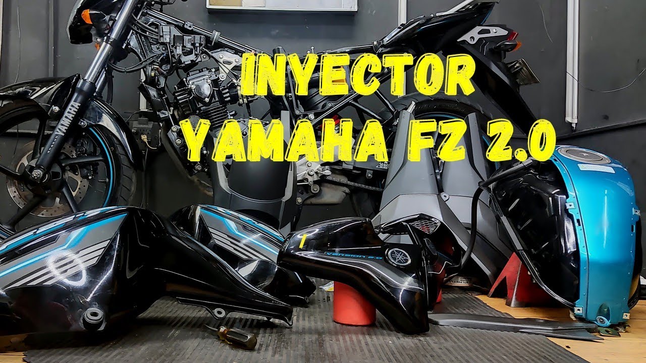 Cómo Lavar Inyector Yamaha fz 2.0 - YouTube