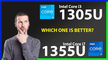 INTEL Core i3 1305U vs INTEL Core i7 1355U Technical Comparison