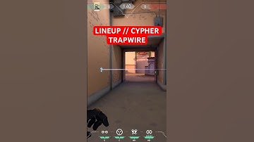 LINEUP // CYPHER TRAPWIRE IN SUNSET. #valorant #valorantlineup #valorantricks #valoranttips