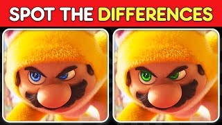 Spot the Differences Super Mario Bros. Movie 🍄