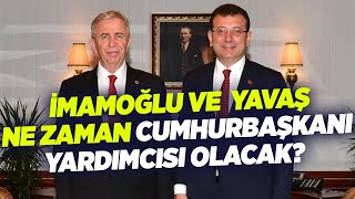 Ekrem İmamoğlu ve Mansur Yavaş Ne Zaman Cumhurbaşkanı Yardımcısı Olacak? | Savaş Kerimoğlu KRT Haber