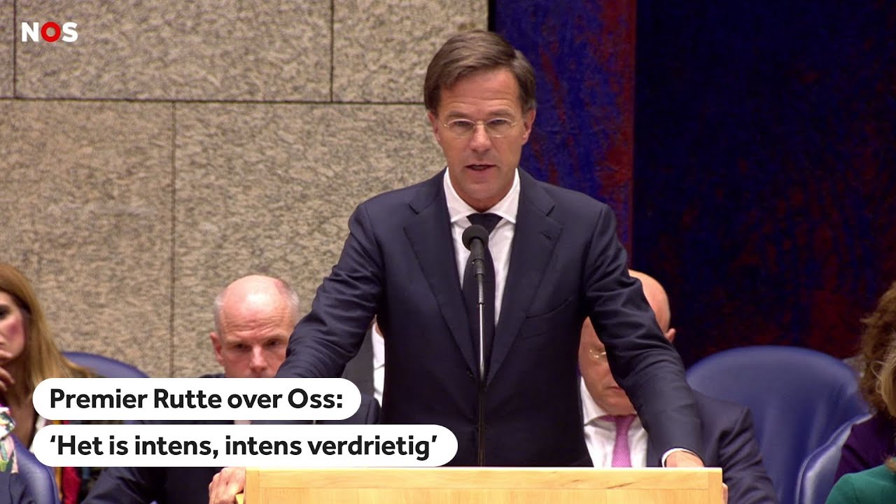 ONGELUK OSS: Premier Rutte Heel Nederland is in zijn ziel geraakt