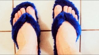 Chinelo pantufa faça você mesmo