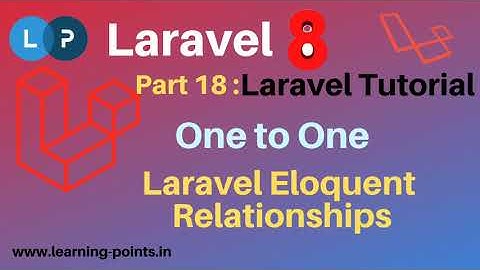 Laravel Eloquent one to one relation | Laravel eloquent relation | Learning Points
