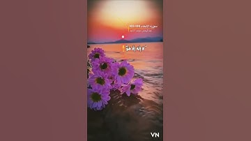 سورة الانعام الايه 100-103