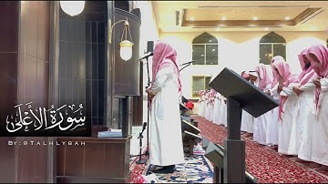 قَد أَفلَحَ مَن تَزَكّى | سورة الأعلى للقارئ راشد الحليبة